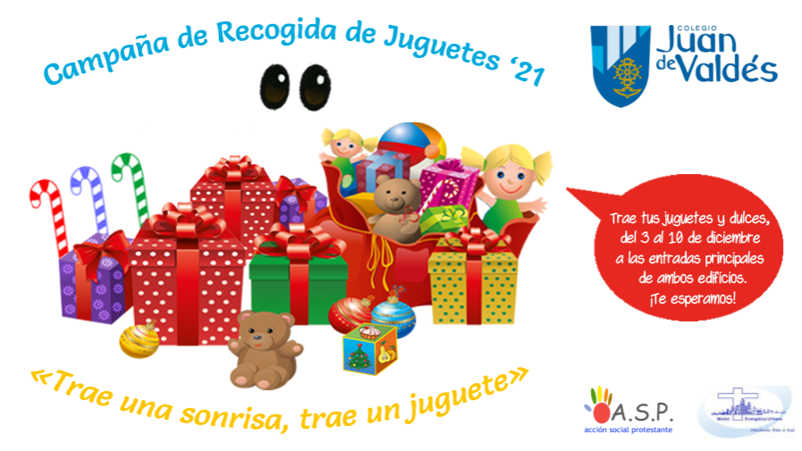 Campaña de recogida de juguetes y dulces navideños